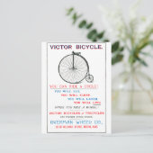 1880自転車ポスター ポストカード (スタンド正面)