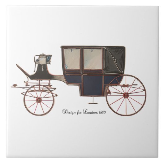 1880 ランダウ デザイン セラミック タイル (正面)