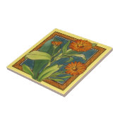 1880 Mawフローラ1880アンティークreproのセットの1つ タイル (側面)