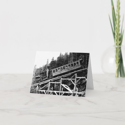 1880 Railroad Train ' Cloud ' カード (正面)