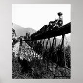 1880 Train at Crawford Notch, NH ポスター (正面)