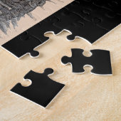 1880sショールビクトリアンファッションプリント ジグソーパズル (側面)