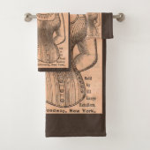 1880sフェリス・コモンセンス・コルセットとプリント バスタオルセット (インサイチュ)