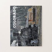 1881デュランゴ&シルバータウンナローゲージ鉄道 ジグソーパズル (縦)