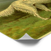 1881ヴィンテージ英語セッタープリント ポスター (角)