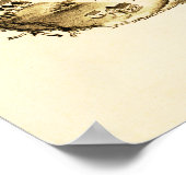 1881年よりコネチカット州マディソンのヴィンテージの地図 ポスター (角)