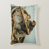 1881年救済Emile Renouf著 アクセントクッション (正面(垂直))