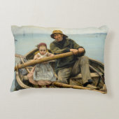 1881年救済Emile Renouf著 アクセントクッション (裏面)