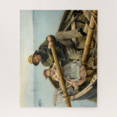 1881年救済Emile Renouf著 ジグソーパズル (縦)