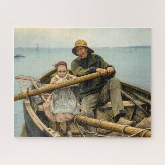 1881年救済Emile Renouf著 ジグソーパズル (横)