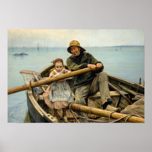 1881年救済Emile Renouf著 ポスター (正面)