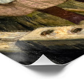 1881年救済Emile Renouf著 ポスター (コーナー)