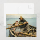 1881年救済Emile Renouf著 ポストカード (正面/裏面)