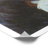 1881年、ボートパーティーの昼食会 ポスター (角)