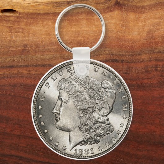 1881 morgan basic キーホルダー (正面)