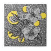 1881 Sherwin & Cotton Estatic Transferware Repro タイル (正面)