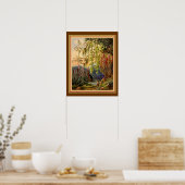 1882ぶら下がった年『スリランカの竹』 Haeckel ca. ポスター (キッチン)