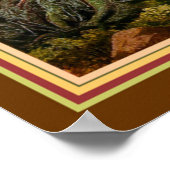 1882ぶら下がった年『スリランカの竹』 Haeckel ca. ポスター (角)