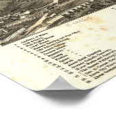 1882アクロンOH鳥瞰図パノラママップ ポスター (角)