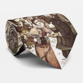 1882年の元旦 ネクタイ (ロール)