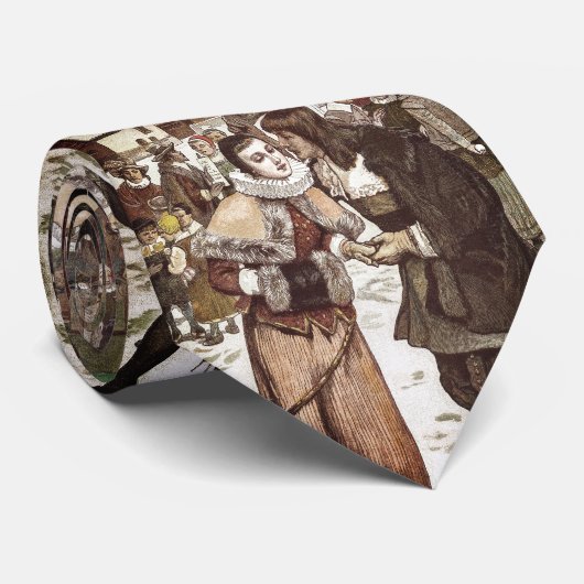 1882年の元旦 ネクタイ (ロール)