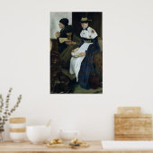 1882年、三名の女性 ポスター (キッチン)