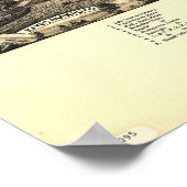 1882 Lake Geneva, WI Bird's-eye viewパノラママップ ポスター (角)