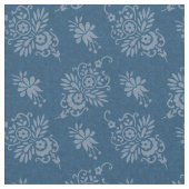 1883フローラ、青 ファブリック (クローズアップ)