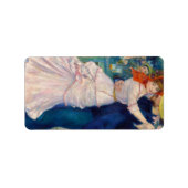 1883年にピエール・アウグスト・ルノアールによってブーギバルで踊る ラベル (正面)