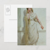 1883年の若い花嫁 ポストカード (正面/裏面)