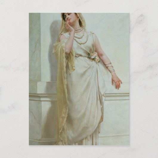 1883年の若い花嫁 ポストカード (正面)
