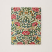 、1883年は「上がりました」(印刷された綿) ジグソーパズル (縦)