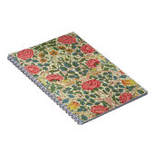 、1883年は「上がりました」(印刷された綿) ノートブック (右側)