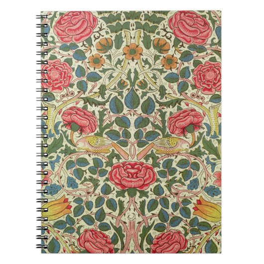 、1883年は「上がりました」(印刷された綿) ノートブック (正面)