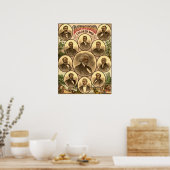 1883年色男ポスター ポスター (キッチン)