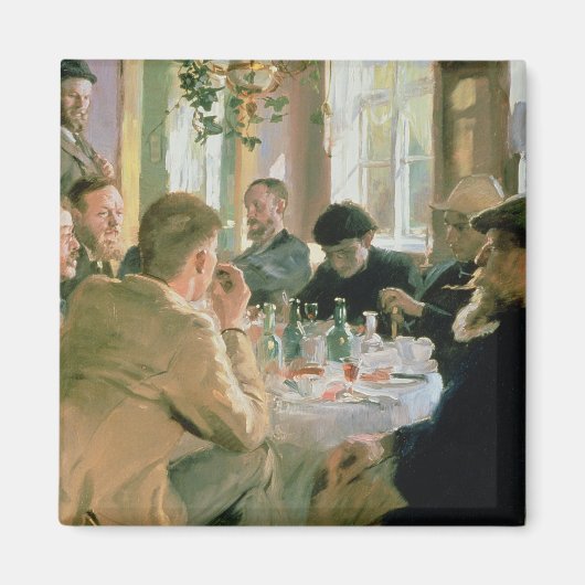 1883年、ランチタイム マグネット (正面)