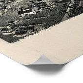 1883航空地図春シティPAペンシルバニアポスター ポスター (角)