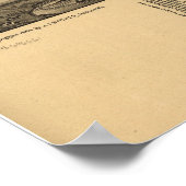 1884シアトルWAバードアイビューパノラママップ ポスター (角)