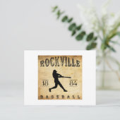 1884ロックヴィルコネチカット野球 ポストカード (スタンド正面)