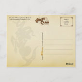 1884年12月アルマナック。山羊座、ヤギ ポストカード (裏面)