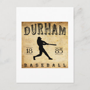 1885ダーハムノースカロライナ野球 ポストカード