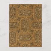 1885ヴィンテージ唐草模様 ポストカード (正面)