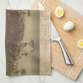 1885年からのニュー・オーリンズルイジアナ市 キッチンタオル (四つ折り)