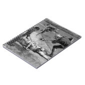 1885年のThure De Thulstrupによるヴィンテージ野球 ノートブック (左側)