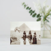 1885年エジプトのアメリカ人 ポストカード (スタンド正面)