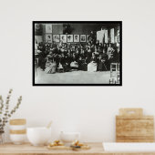 1885年パリのジュリアン大学で美術学生 ポスター (キッチン)