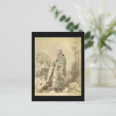 1885年頃の芸者 ポストカード (スタンド正面)
