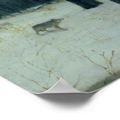 1885年、冬の木 ポスター (角)