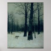 1885年、冬の木 ポスター (正面)
