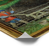 18855年10月を追加：耕し、播種、ボーから ポスター (角)